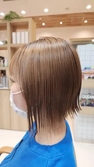 ミディアム ルクール上越店　黒石 智加子のヘアスタイル