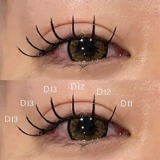 マツエク・マツパ Belle fee 伊藤のマツエク・マツパデザイン