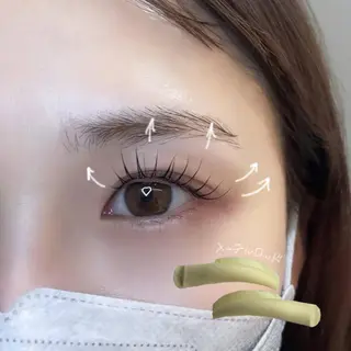 マツエク・マツパ シェリル 国分寺店のマツエク・マツパデザイン