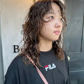 ロング パーマ beronica ベロニカのヘアスタイル