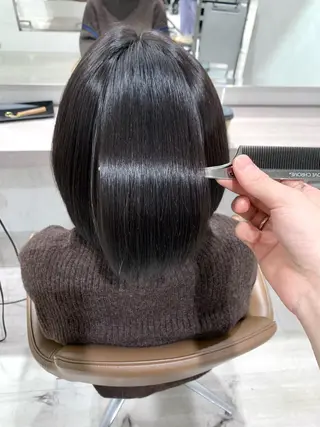 ショート カラー 【縮毛矯正プロ講師】 島野 伊央汰のヘアスタイル