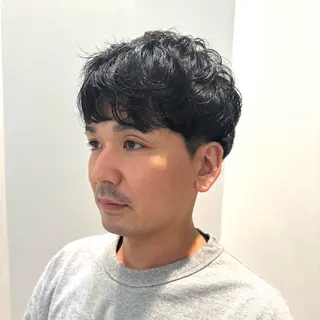 ショート パーマ メンズ 東京🗼メンズカット 歴14年🌸大塚🌸のヘアスタイル