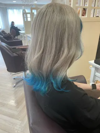 ロング カラー 髪質改善美容師 個室サロン白金厚哉のヘアスタイル