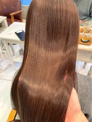 ロング カラー 髪質改善／ブリーチ 宮武　湧斗のヘアスタイル