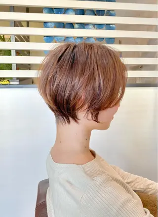ショート カラー [店長]加地 峻のヘアスタイル