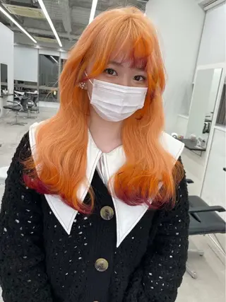 カラー LINOET by ENGOL NAGOYA所属・伊藤 七奈のヘアスタイル