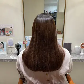 セミロング 暖色/ベージュ/ メンズ/鈴木彩のヘアスタイル