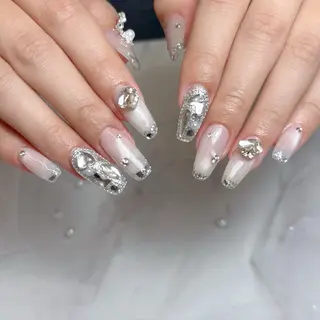 ネイル mau🩵nail 堺筋本町｜心斎橋のネイルデザイン