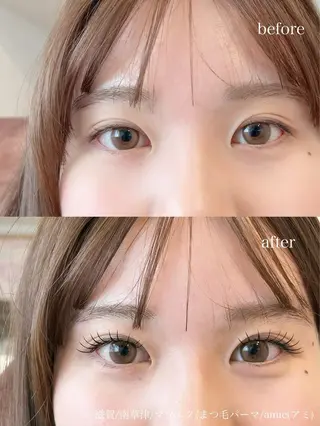 マツエク・マツパ amie eyelashのマツエク・マツパデザイン