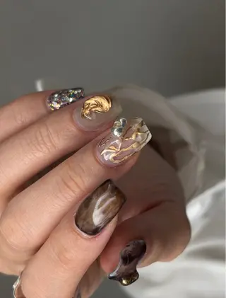 ネイル 亀戸8 HACHI スタッフのネイルデザイン