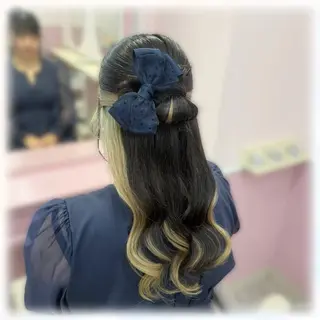 ヘアアレンジ ヘアセット 🤍AIRA🤍のヘアスタイル