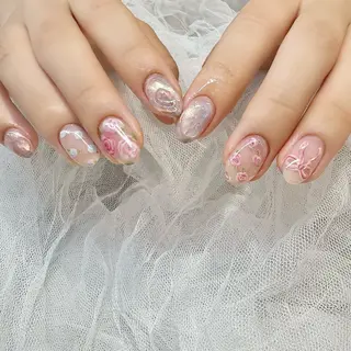 ネイル 新井 ひなののネイルデザイン