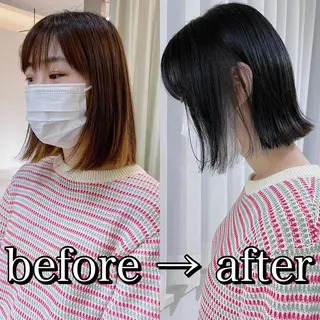 ショート カラー i'll 未空のヘアスタイル