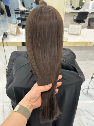 ロング 似合わせレイヤーカッ ト🩶瀧本美咲のヘアスタイル