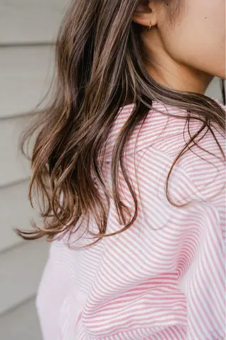 カラー ふくだももこ 🍑のヘアスタイル