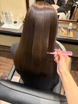 ロング RISA ♡/のヘアスタイル