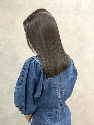 セミロング カラー 成城美容室 YOSHIMURAのヘアスタイル