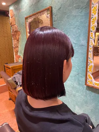 カラー ar北千住 あやみのヘアスタイル