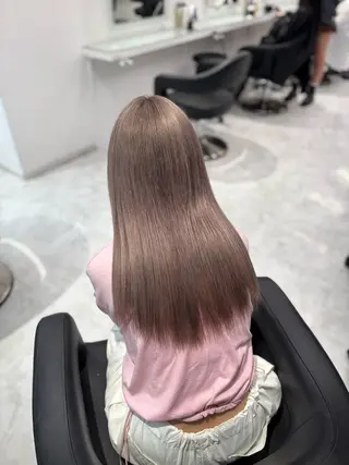 セミロング カラー パーマ ヘアアレンジ メンズ ♡ 𝐑𝐈𝐎♡のヘアスタイル