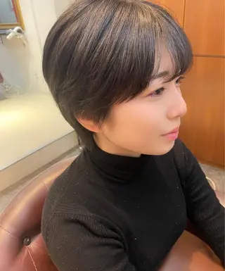 ショート 藤田 遼のヘアスタイル