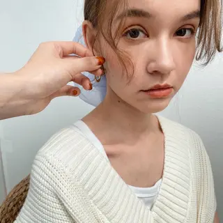 ロング カラー パーマ ヘアアレンジ メンズ キッズ ネイル マツエク・マツパ モリモト サナのヘアスタイル