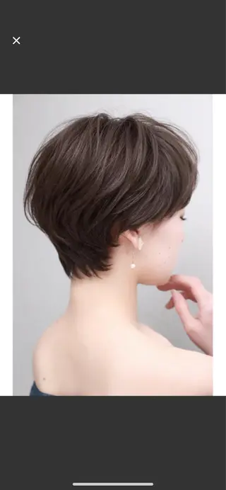 ショート 🌈ハク ユヒのヘアスタイル