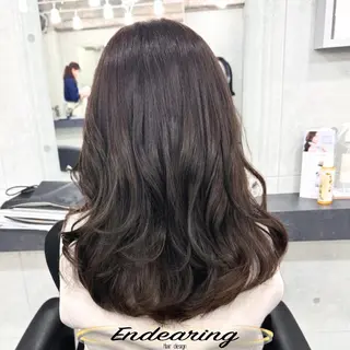 セミロング Endearing 銀座/レイヤーカットのヘアスタイル