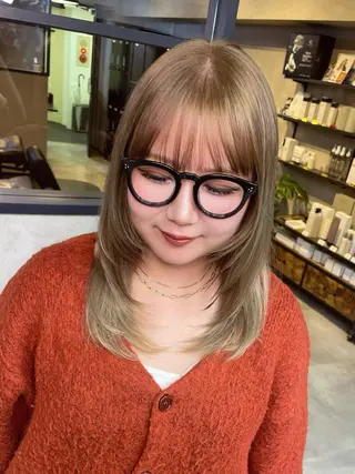 ミディアム SUNNY ななのヘアスタイル