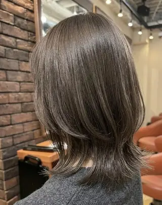 ミディアム flencia 丸 和博｜カットのヘアスタイル