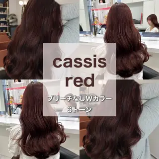 セミロング カラー 韓国カット/ パーマ/KOTAのヘアスタイル