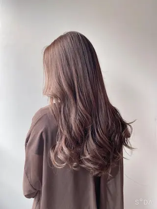 ロング カラー ヘアアレンジ 💖艶と似合わせ💖 カラーカット💖のヘアスタイル