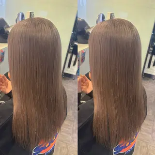 セミロング カラー 【カラー指名No 1✨】HIBIKIのヘアスタイル