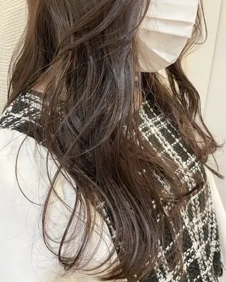 ロング カラー sunny side 大名　りょう👸🏼のヘアスタイル