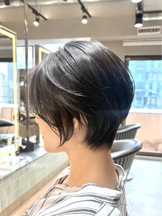 ショート 🩵縮毛矯正/ブリー チ/髪質改善/いつかのヘアスタイル