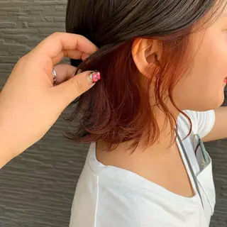 ショート カラー 枚方 tomee 🦋南部 しほ🦋のヘアスタイル
