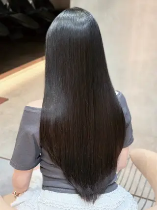 韓国ヘア/美髪矯正/ Haruna🦋のヘアスタイル
