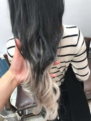 ロング 平尾 拓也のヘアスタイル