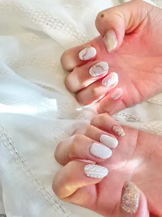 ネイル 甲斐市自宅サロン 🧸prunelleのネイルデザイン