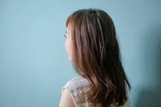 ミディアム カラー 髪質改善 salon セキグチのヘアスタイル