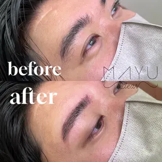 メンズ アイブロウ マユクリア 大阪梅田店の眉毛・アイブロウイメージ