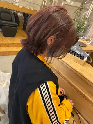 ミディアム 佐藤 寛朗のヘアスタイル