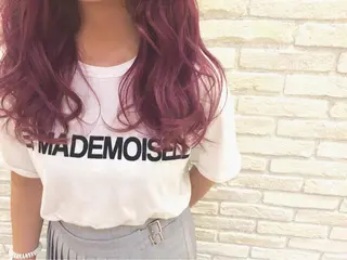 セミロング カラー ハイトーン×髪質改善 KENTAのヘアスタイル