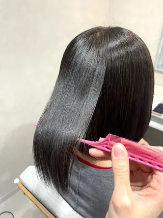 カラー 森 愛友のヘアスタイル
