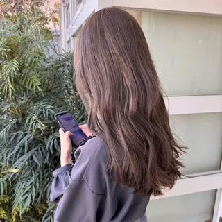 ロング カラー パーマモデル募集中 渥美翔人のヘアスタイル