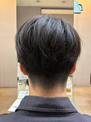 ショート メンズ 🦖透明感カラー 🦖三橋広空のヘアスタイル