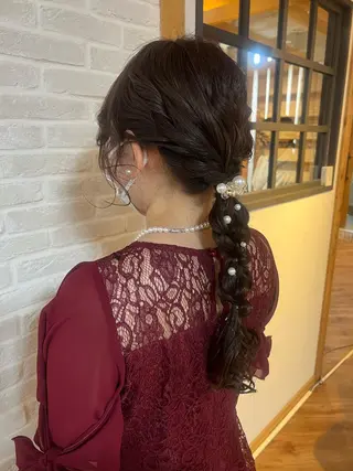 ロング ヘアアレンジ Topstylist YUKIのヘアスタイル