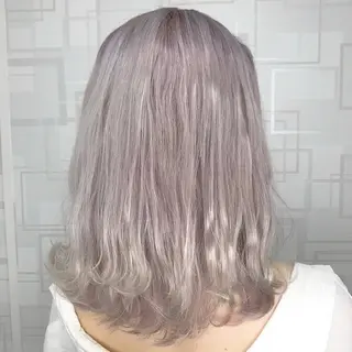 ミディアム カラー ヘアアレンジ 🍒アシスタント アイリスト飯野 心咲のマツエク・マツパデザイン