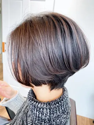 ショート ハイライト⭐️上野 高広のヘアスタイル