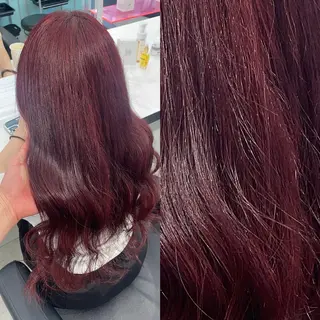 ロング カラー 履歴修正屋さん／ ブロンド／ホワイトのヘアスタイル