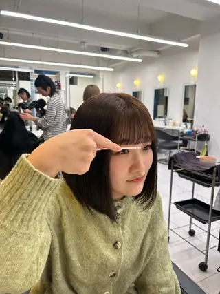 カラー 透明感ベージュ🤎 ナチュラルレイヤーのヘアスタイル